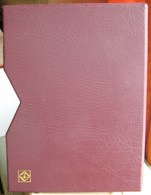 LEUCHTTURM - ETUI De PROTECTION Pour CLASSEUR LZS 4/16 N (32 Pages) En Simili Cuir Rouge (KA LZS 16 R) - Autres & Non Classés