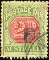 Pays :  46 (Australie : Confédération)      Yvert Et Tellier N° :Tx   40 (o)  (Die I) - Port Dû (Taxe)