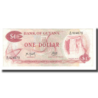 Billet, Guyana, 1 Dollar, Undated (1966-92), KM:21g, NEUF - Guyana