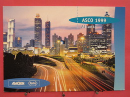 Visuel Très Peu Courant - USA - Atlanta - Asco 1999 - AMGEN Roche - Recto Verso - Atlanta