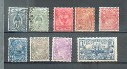 NCE 579 - YT 114 - 115 °/ 116 */ 117 °/ 118 * / 120 ° / 121-124-125 * - Used Stamps