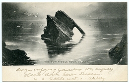 CULLEN : THE BOW FIDDLE ROCK (TUCKS MOONLIT SEA) - Moray