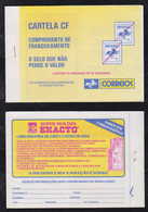 Brazil Brasil MH CD15 ** 1989 Super Moldes Exacto 16x11cm - Carnets