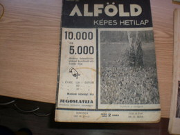 Alfold Kepes Hetilap Subotica 1937 Szabadka  Nyilna A Viragok - Mode