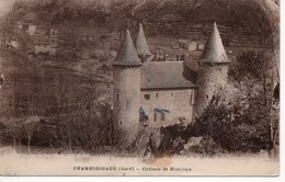 CHAMBORIGAUD - CHÂTEAU DE MONTJOYE - Chamborigaud