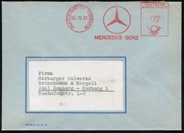 MERCEDES-BENZ  / DAIMLER BENZ : (14a) #bzw.# 7 STUTTGART-UNTERTÜRKHEIM/ MERCEDES-BENZ 1961/62 2 Verschiedene AFS Mit Alt - Cars