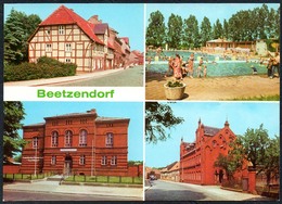 D0711 - TOP Beetzendorf Schule Post Freibad - Bild Und Heimat Reichenbach - Beetzendorf