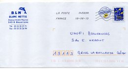 Entier Postal PAP Repiqué Dordogne Brantome Dauphin - PAP: Private Aufdrucke
