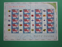 2005 ROYAL MAIL WHITE ENSIGN GENERIC SMILERS SHEET. #SS0027 - Timbres Personnalisés