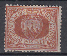 SAN MARINO - Michel - 1892 - Nr 19 - MH* - Neufs