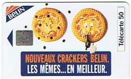 Belin - Les Crackers Belin Sont Assez Fins Pour Entrer Dans Un Téléphone... - Alimentation