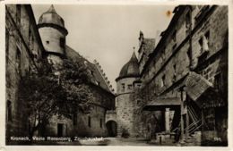 CPA AK Kronach - Veste Rosenberg - Zeughaushof GERMANY (917992) - Kronach