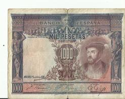 BILLET 1000...MIL PESETAS MADRID 1925 - 1000 Peseten