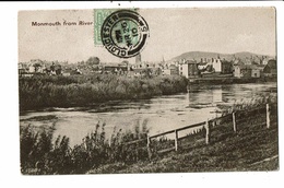 CPA-Carte Postale-Royaume Uni-Monmouth From River 1910- VM10391 - Monmouthshire