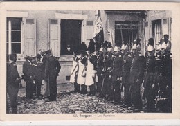 (43) SAUGUES (Visite De Notables Chez) LES POMPIERS - Firemen