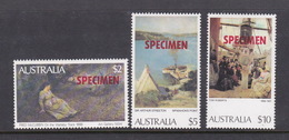 Australia 1974 Paintings SPECIMEN,mint Never Hinged - Service
