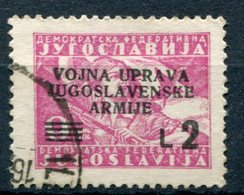 Litorale Sloveno (1947) - 5 Lire Su 9 D. (usato) - Yugoslavian Occ.: Slovenian Shore