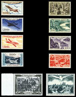 ** Lot Composé Des N° 20, 24/27, 29 Et 30/33, Les 10 Exemplaires TB  Qualité: **  Cote: 735 Euros - 1927-1959 Neufs