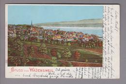 AK CH ZH Wädenswil (Wädensweil) 1900-11-19 Litho H.Guggenheim #4248 - Wädenswil