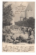 ESTAVAYER Un Jour De Foire Gel. 1907 V. Montagny-La-Ville (Fribourg) - Montagny