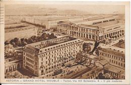 1935 - ASTORIA - GRAND HOTEL MEUBLE - Torino, Via XX Settembre, 4 - Bars, Hotels & Restaurants