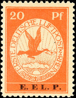 20 Pf. E.EL.P. Tadellos Postfrisch, Mi. 450,-, Katalog: VI ** - Andere & Zonder Classificatie