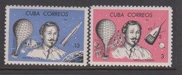 Cuba SC 971-2 1965 Matias Perez Aeronautic Pioneer,mint Hinged - North  America