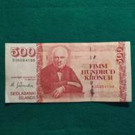 Islanda 500 Kronur 2001 - Islanda