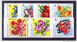 BURUNDI COB PA 255/61 ** MNH ORCHIDEES FLOWERS. (4Z91) - Ongebruikt