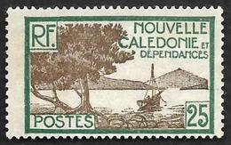 Nouvelle  Calédonie    1928-38 -  Y&T  146  -   Baie Des Palétuviers   25c  - Nsg - Used Stamps