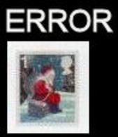 GREAT BRITAIN 2006 Christmas 1st Santa Claus ERROR:Intact Matrix - Variétés, Erreurs & Curiosités