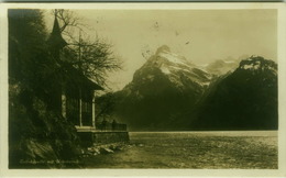 SWITZERLAND - SISIKON -  TELLSKAPELLE MIT URIROTSTOCK - EDIT E. GOETZ - 1930s (5908) - Sisikon