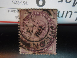 Timbre  Queen Victoria Postage And Inland Revenue One 1880 - Non Classificati