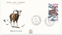 TAAF - Enveloppe FDC - 0,70 Mouflon - Alfred-Faure Crozet - 1-1-1985 - FDC