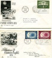 1956 2 Letters To America OHIO And BELGIUM-  See Scan - RR - Covers & Documents