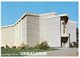(65) Postcard - Australia - WA - Geraldton Holy Corss Cathedral - Geraldton