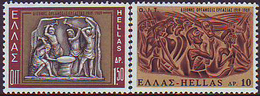 Grecia 1969 Correo 975/76 Organizacion Internacional Del Trabajo  **/MNH - Otros & Sin Clasificación