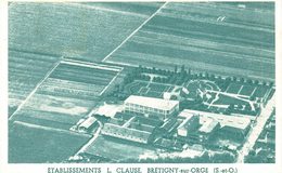 Carte POSTALE  Ancienne De  BRETIGNY Sur ORGE - Ets Des GRAINES  E.CLAUSE - Bretigny Sur Orge