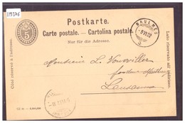 ENTIER POSTAL - GANZSACHE - CACHET " BAULMES " - TB - Baulmes