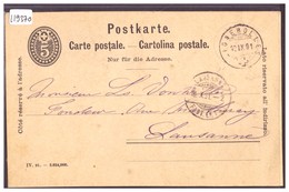 ENTIER POSTAL - GANZSACHE - CACHET " LIGNEROLLES " - TB - Lignerolle