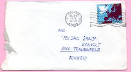 Letter - Stamp Europa / Postmark Zagreb, 21.2.1978., Yugoslavia - Otros & Sin Clasificación