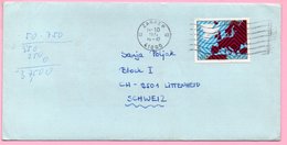 Letter - Stamp Europa / Postmark Zagreb, 14.10.1977., Yugoslavia - Otros & Sin Clasificación