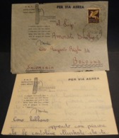 RODI "  POSTA  MILITARE 550  "  3 - 11 - 1942  BELLA  LETTERA  CON  TESTO  PARTITA PER  BOLOGNA - Egée