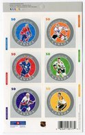 RC 11435 CANADA 2005 NHL HOCKEY SUR GLACE CARNET BOOKLET MNH NEUF ** - Full Booklets