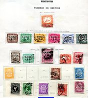 Egypte  Lot1  Service  - *, Ch - Altri & Non Classificati