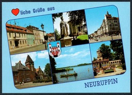 D1255 - TOP Neuruppin - Bild Und Heimat Reichenbach - Qualitätskarte - Neuruppin