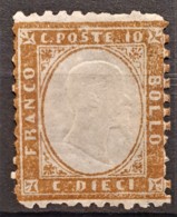 ITALY / ITALIA 1862 - MNG - Sc# 17 -10c - Mint/hinged