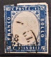 SARDINIA 1862 - Canceled - Sc# 12 - 20c - Sardinien