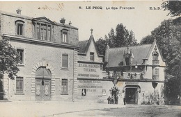 Le Pecq (Seine-et-Oise) Le Spa Français, Etablissement Thermal, Restaurant - Carte E.L.D. N° 8 - Le Pecq