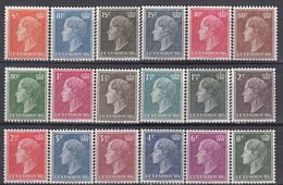 Luxembourg - CHARLOTTE 1948/51 MNH - 1948-58 Charlotte De Profil à Gauche